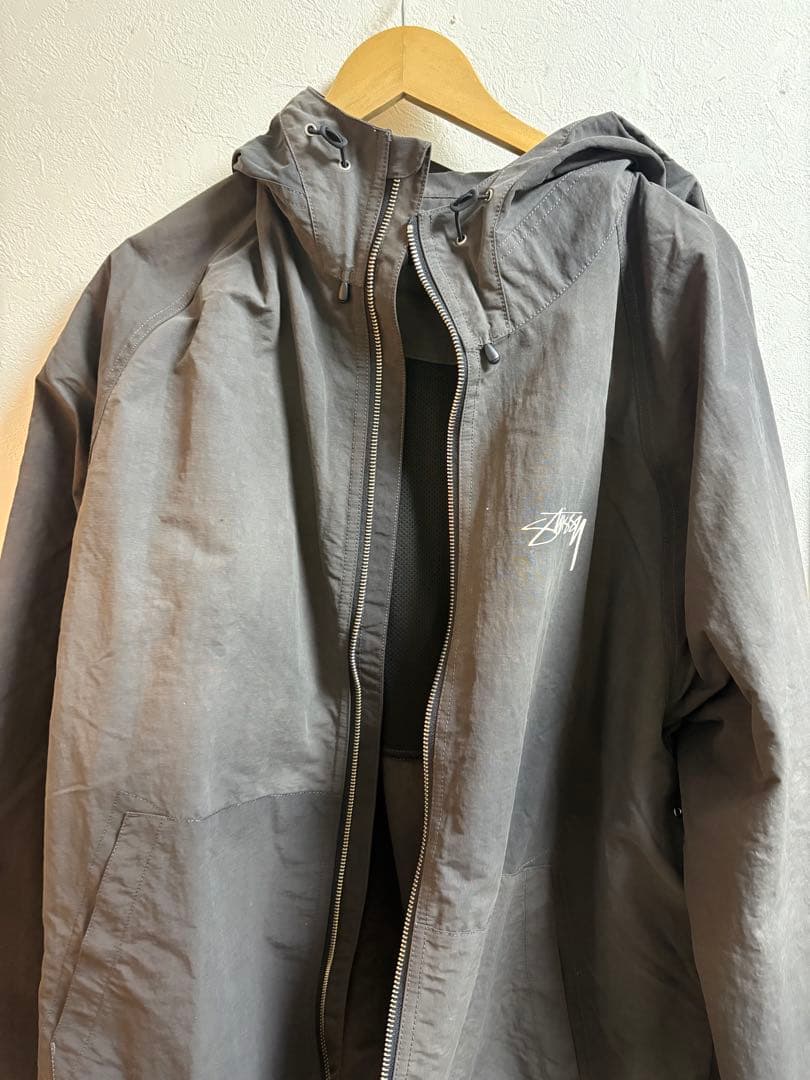 stussy beach shell wave dye シェルジャケットXXL Beach Shell Wave Dye – Black | Outerwear | Stüssy Japan