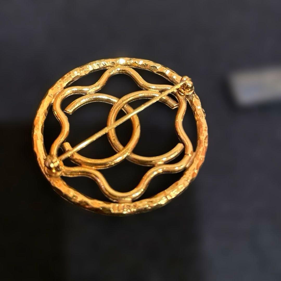 CHANEL シャネルブローチヴィンテージサークルココマーク