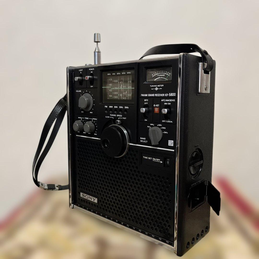 動作美品！○SONY スカイセンサ－ ICF5800 ○昭和のBCL傑作機！ - メルカリ