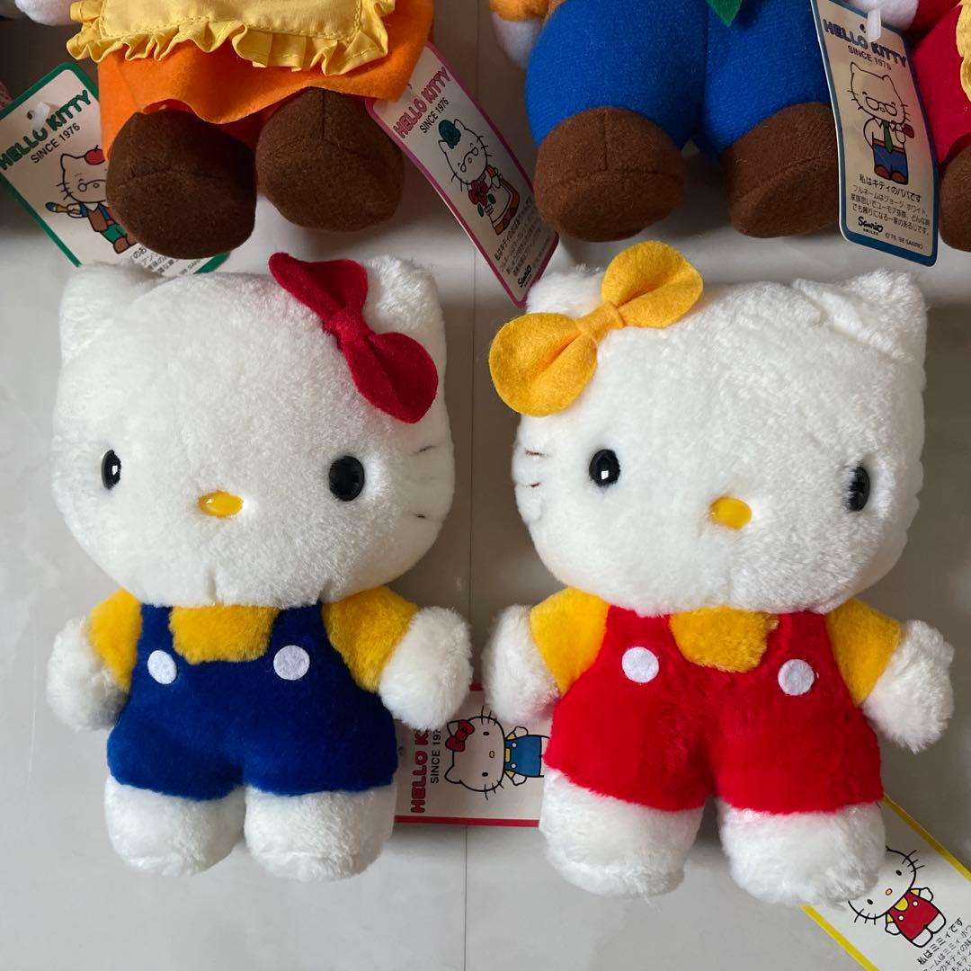希少 ハローキティ キティ 家族 ファミリー ぬいぐるみ マスコット