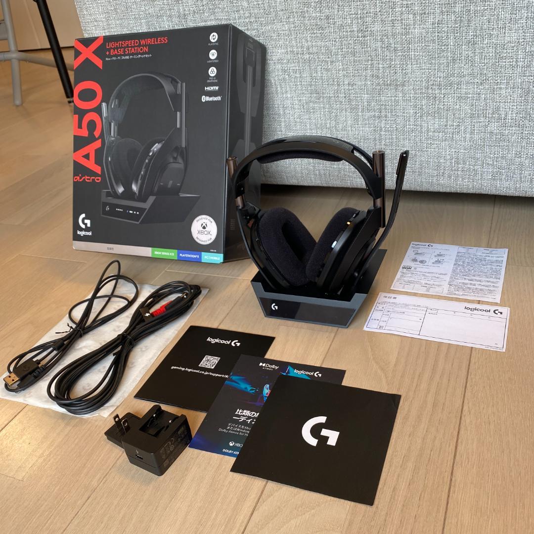 Logicool GヘッドセットASTRO A50X-BK LIGHTSPEED Astro A50 X Wireless Gaming Headset | Logitech G