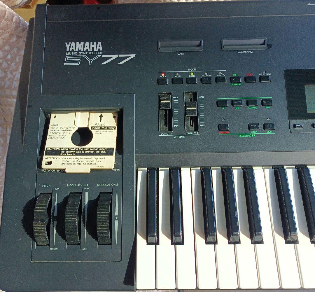 Yamaha SY77 シンセサイザー 61鍵 - メルカリ