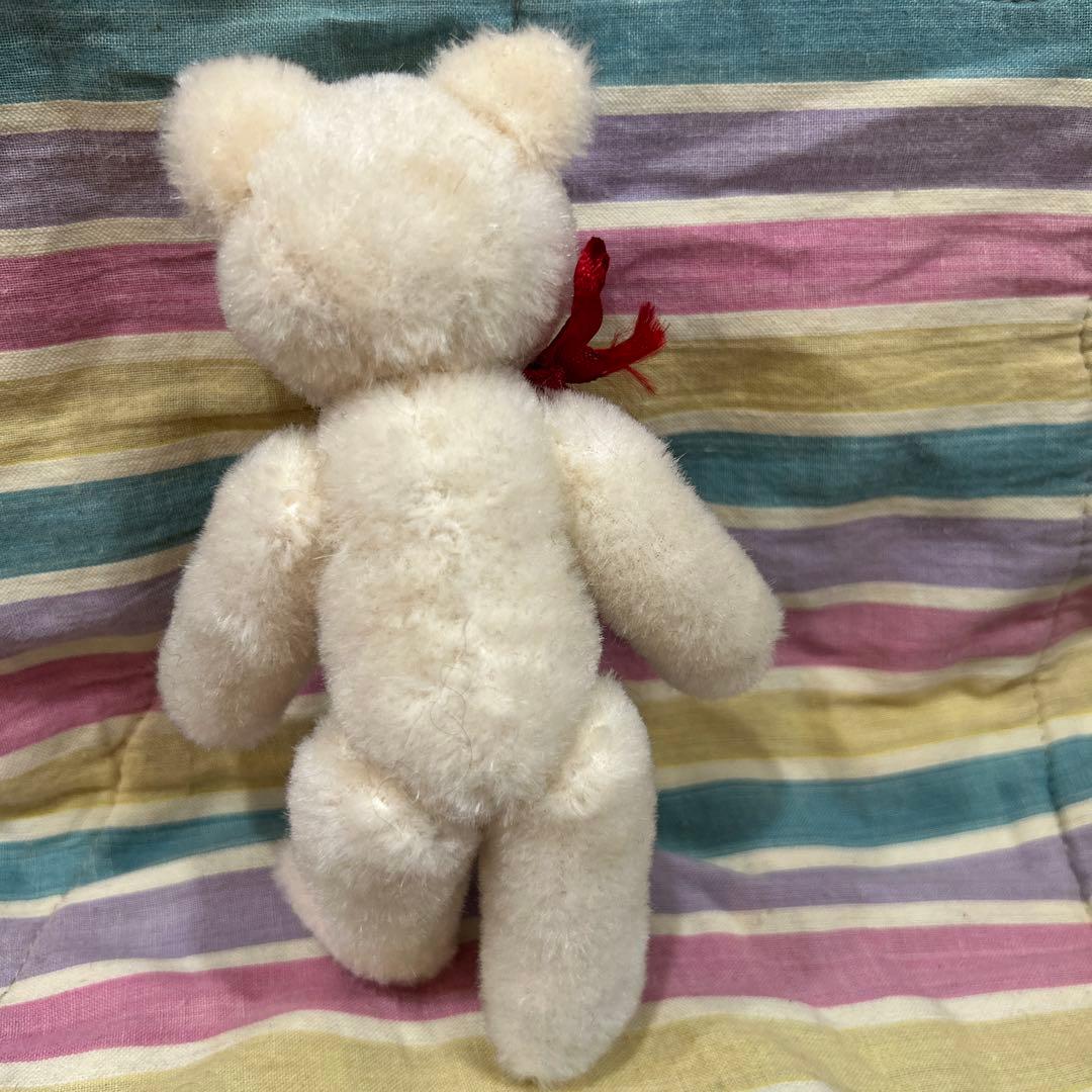 最終お値下げ　レア！タグ付き　可愛い顔のヴィンテージ　ベルグ　ホワイトベア