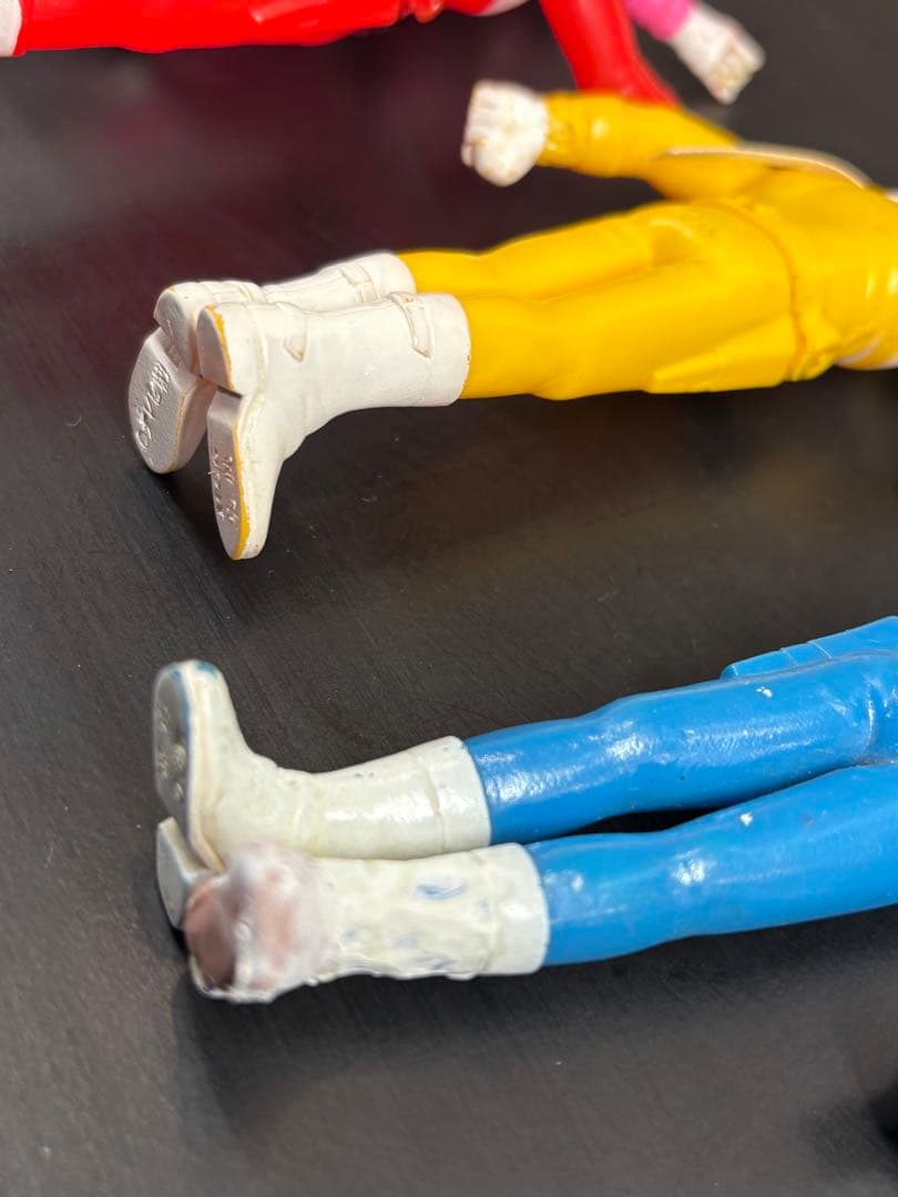 ヤ*読様 当時物 ポピー デンジマン ソフビ 5体 - メルカリ