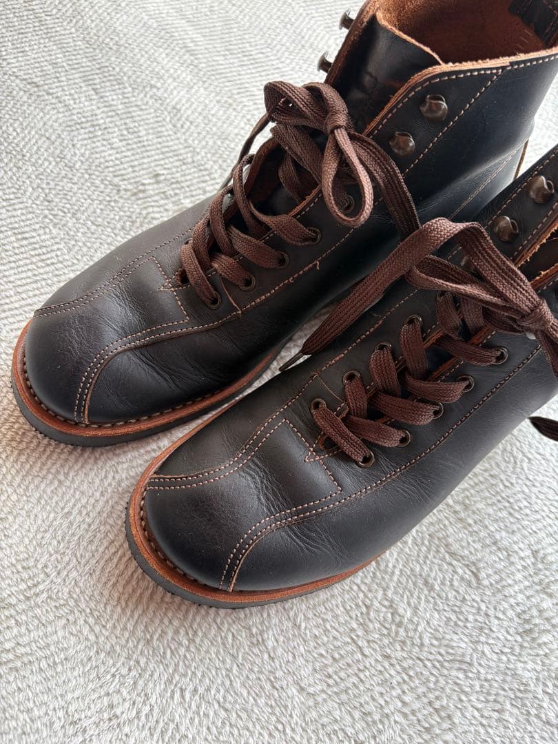 廃盤モデル】レッドウィング 8825 アウティング ブーツ 黒 ブラック 茶