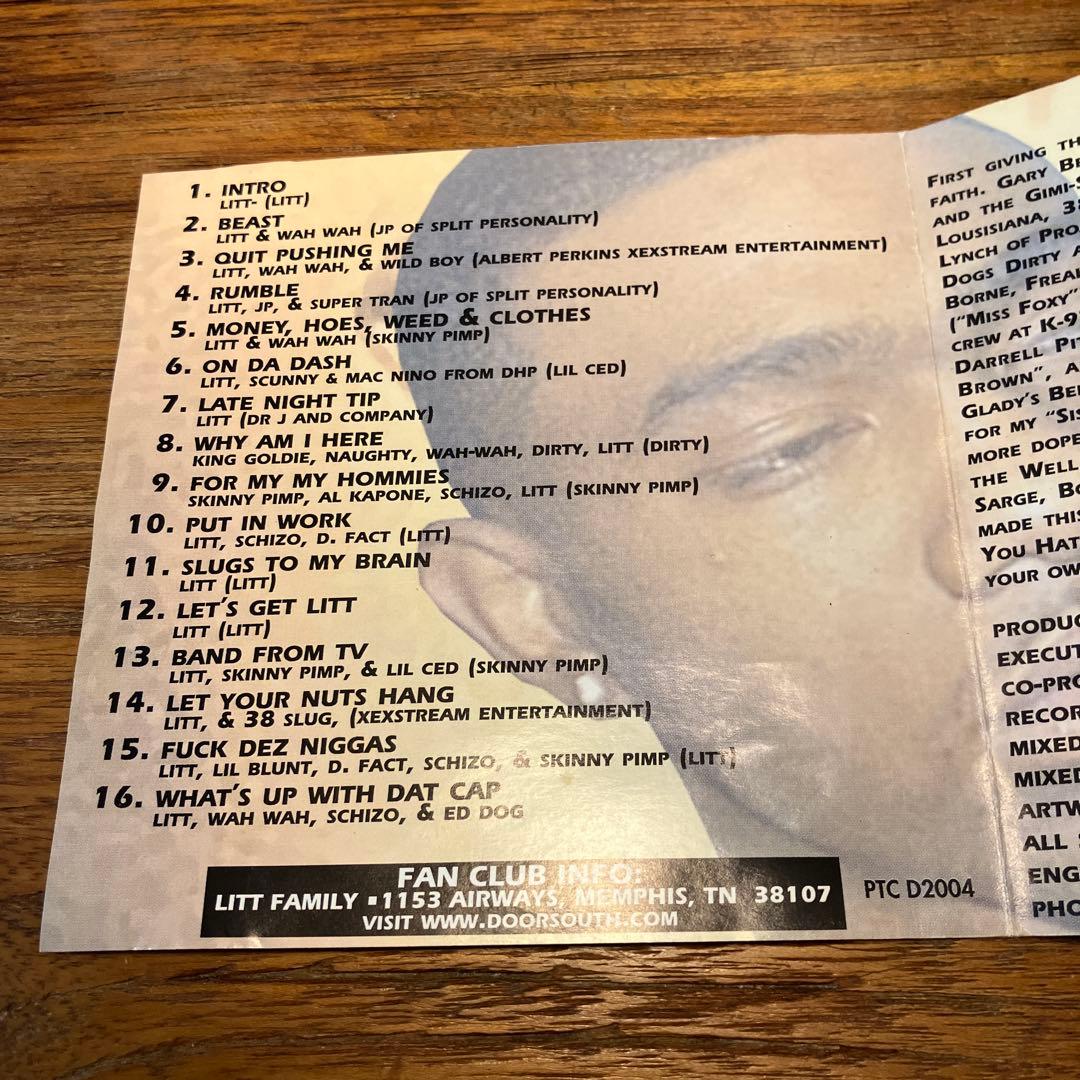 Mr. Litt Larger Than G-Rap G-Luv RARE OG - メルカリ