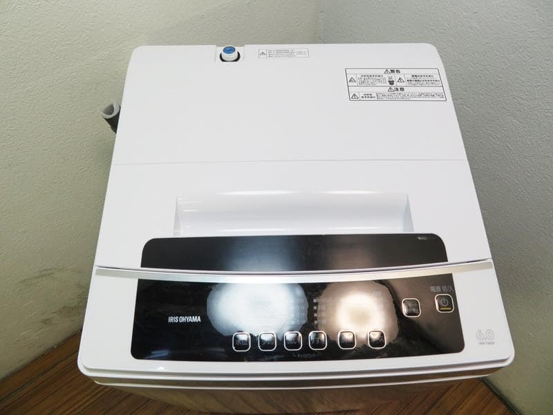 アイリスオーヤマ 一人暮らしに最適 6.0kg 洗濯機 2021年製 GS04