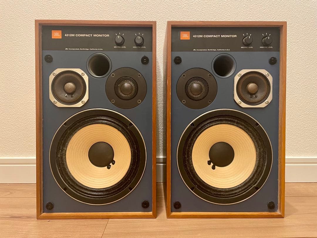 最終値下げ【貴重】JBL 4312M COMPACT MONITOR スピーカー JBL/スピーカー/4312MII BK(ペア) 高級オーディオ,ピュアオーディオ