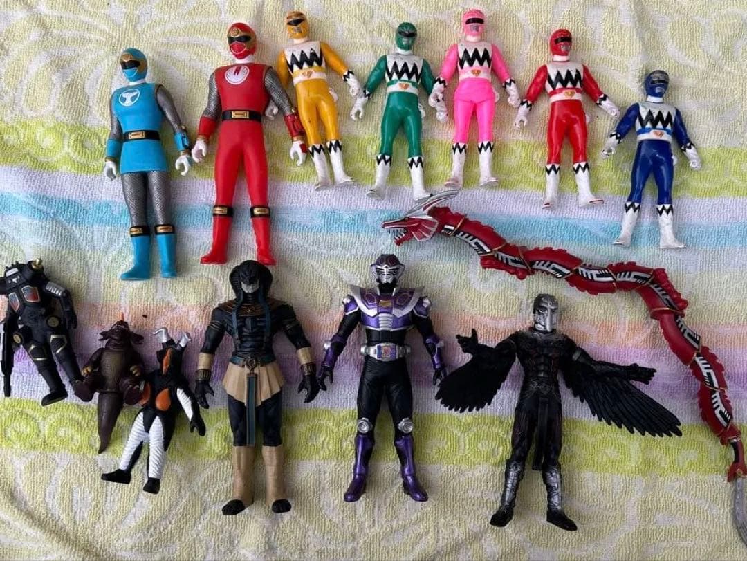 匿名配送】戦隊ヒーロー フィギュアセット 多数 まとめ バラ売り不可