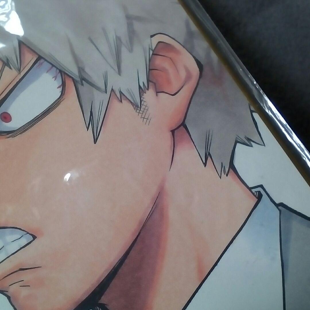 僕のヒーローアカデミア ヒロアカ 複製色紙 爆豪 爆豪勝己 緑谷 デク