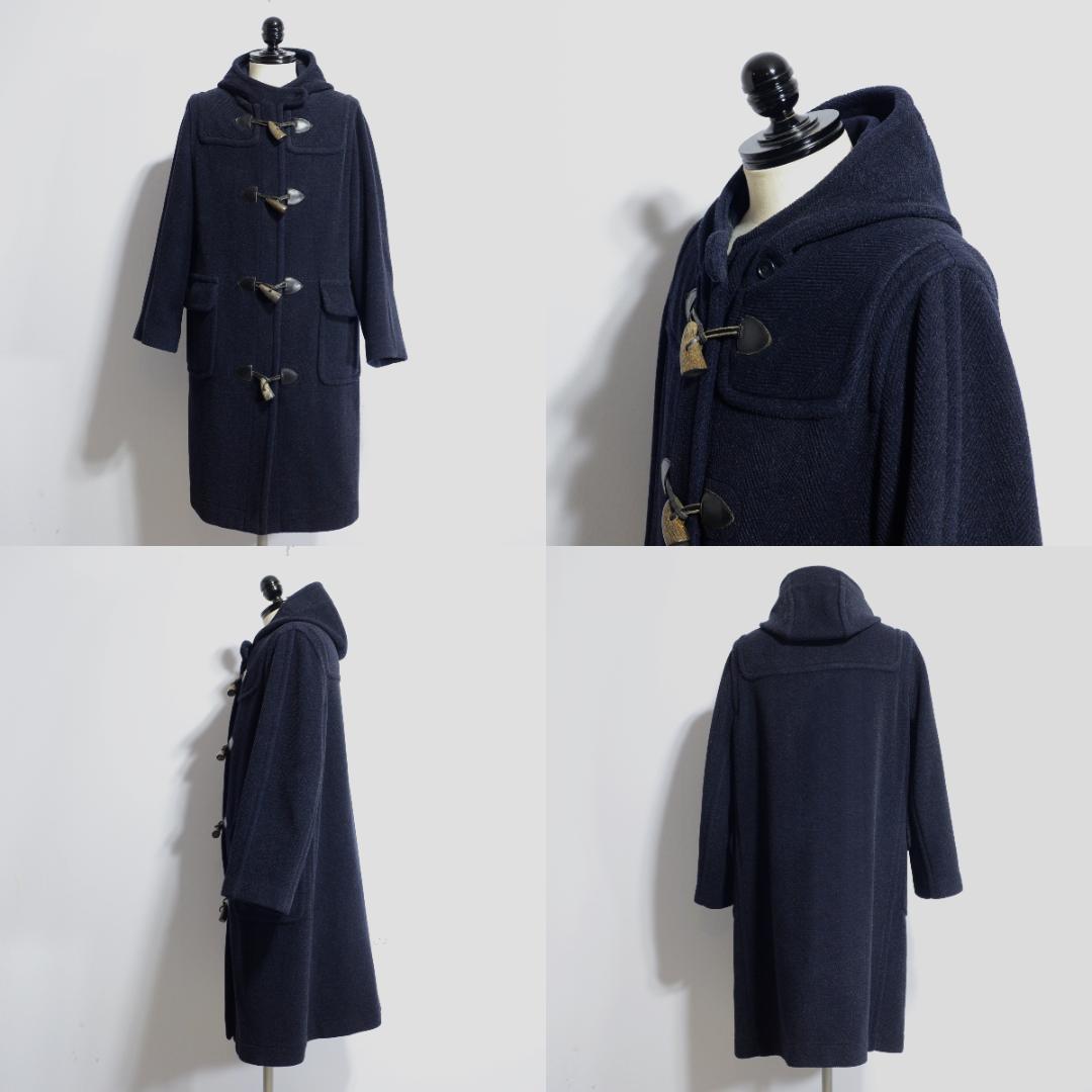 超極上品 ムーアブルック ブルックスブラザーズ 杢ネイビー ダッフル