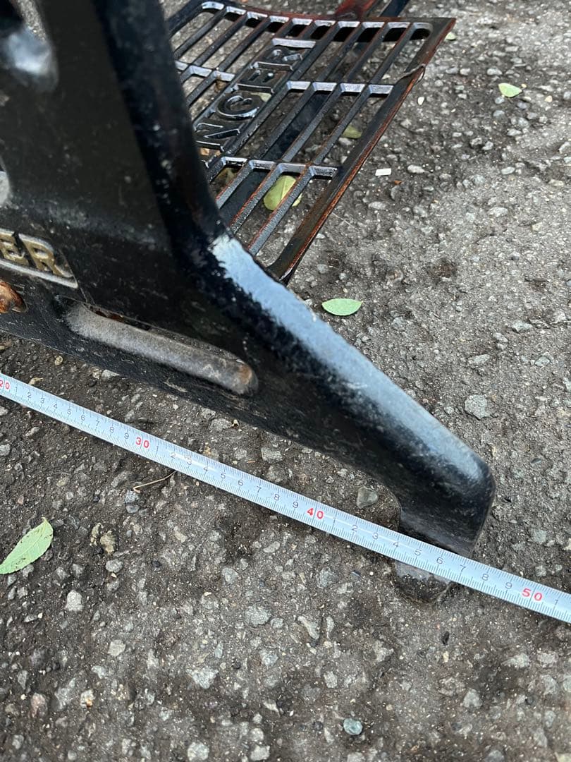 シンガーミシン脚、シンガー工業用ミシン脚、幅広ミシン脚、ガーデン