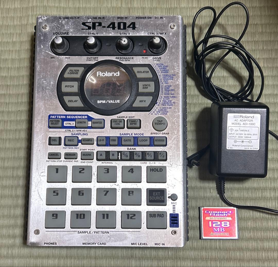 【値下げ】Roland SP-404 サンプラー 128MBメモリーカード付 サンプラー】Roland SP-404 mkⅡ展示中！｜島村楽器 イオンモール新