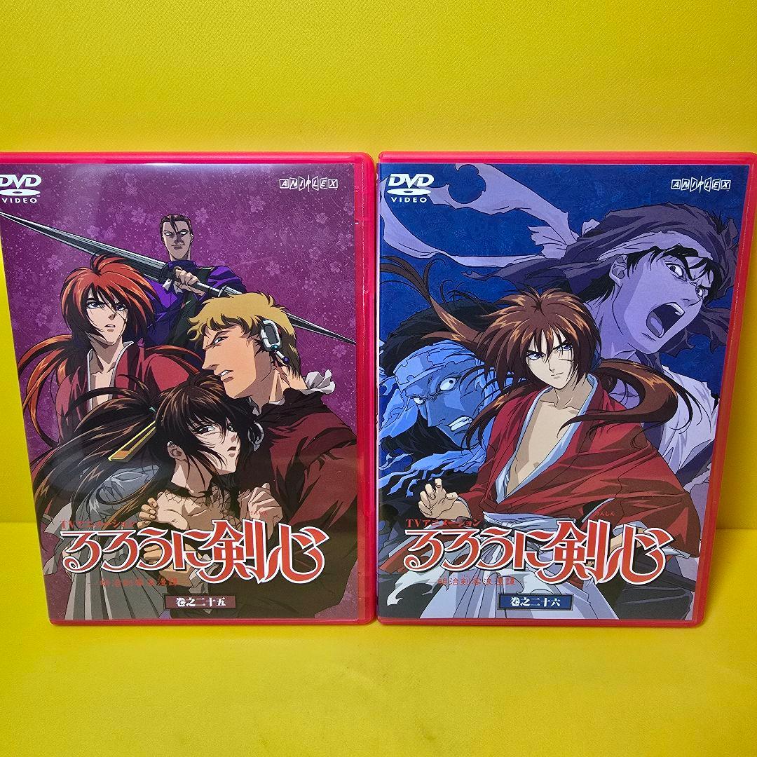 新品ケース交換済み るろうに剣心 シリーズ DVD全35巻セット - メルカリ