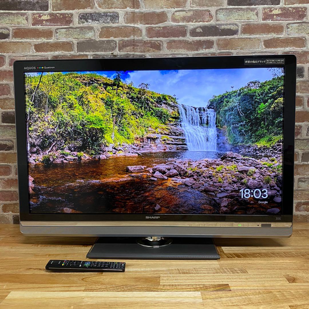 シャープ 40V型 クアトロン 液晶テレビ AQUOS LC-40LX3 - メルカリ