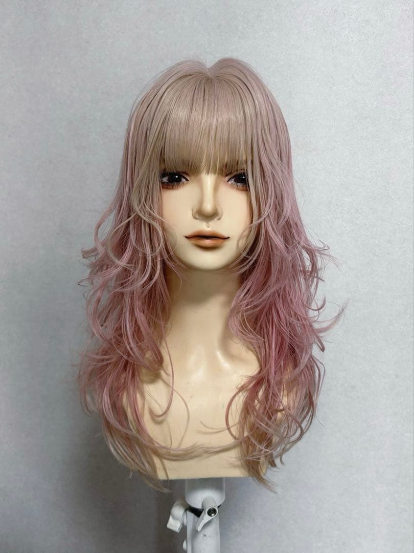 ロングカールウィッグ 楽天市場】「ピュアロングカール」 ウィッグ ロング カール ウェーブ