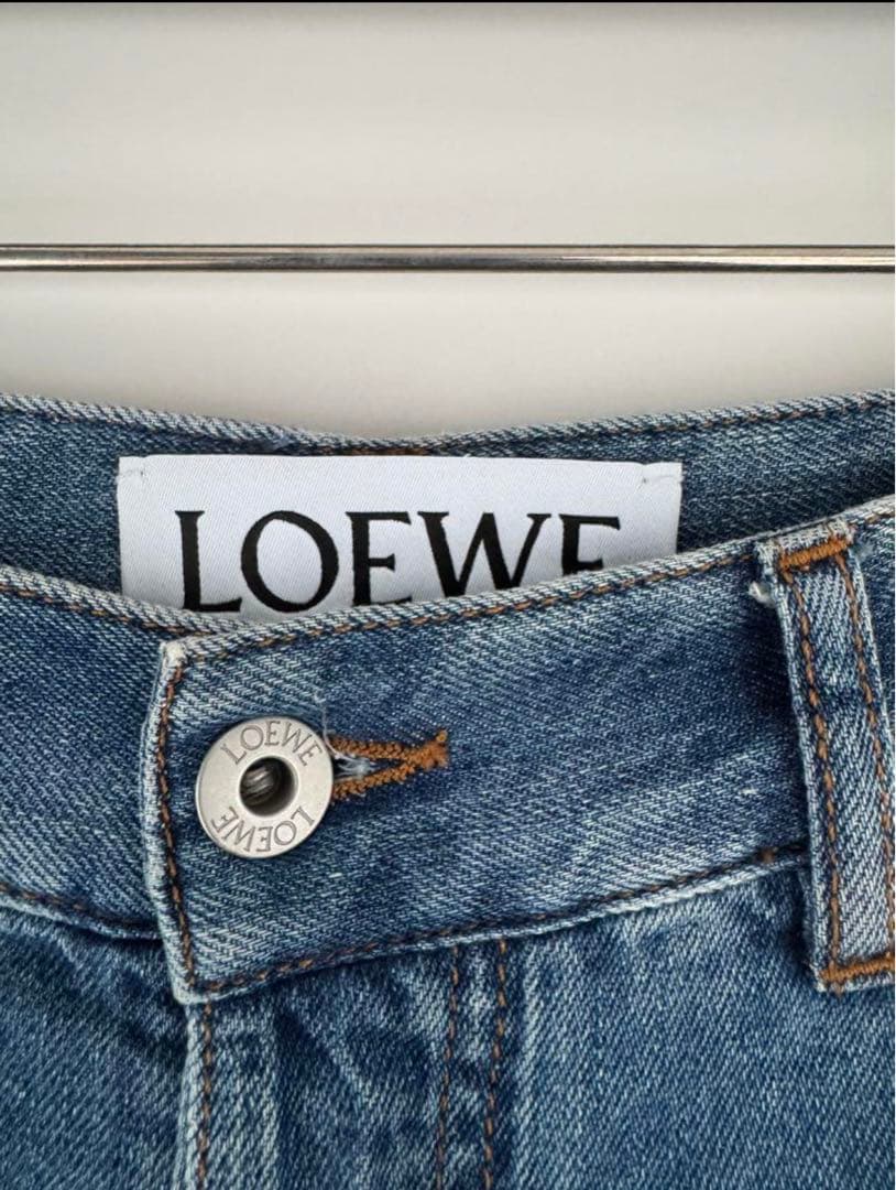 美品】LOEWE22ss ストレートデニム