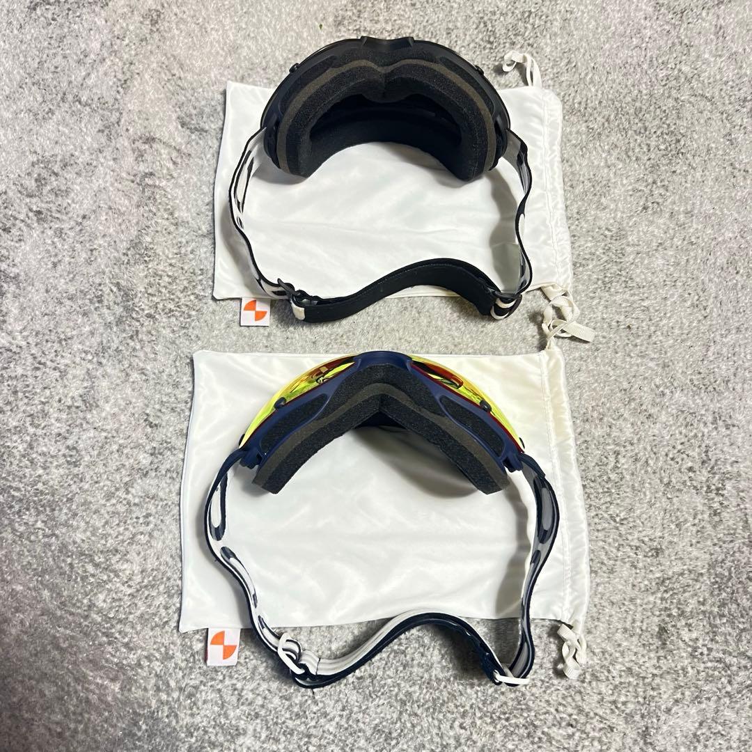 ☆POC LOBES ゴーグル 2個セット Carl Zeissレンズ ケース付 - メルカリ