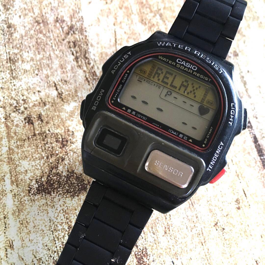 レア◇中古動品◇900 BP-100◇カシオ 血圧ウォッチャー◇血圧モニター