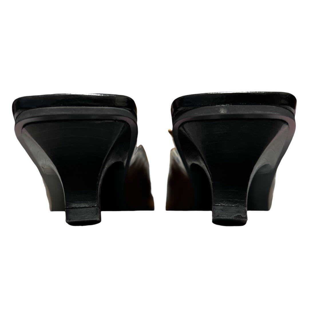 【美品】DIESEL ミュール 本革 キャメル 希少 24.5cm ブラウン