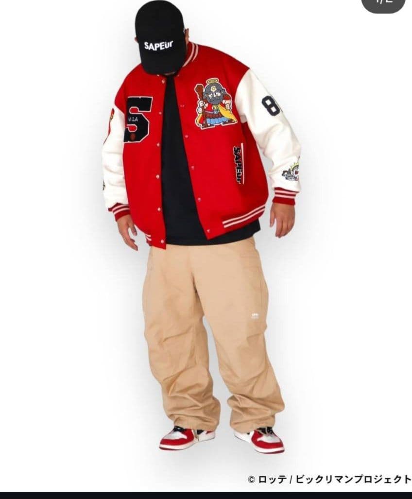 SAPEur サプール×ビックリマン スタジャン サイズXL 新品未使用 - メルカリ