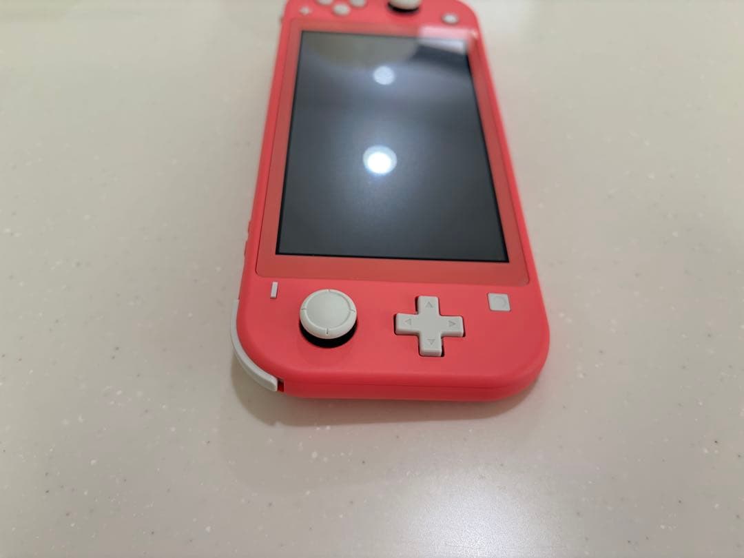 Nintendo Switch Lite ピンク 本体 充電器付き - メルカリ