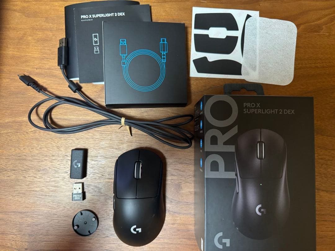 Logicool PRO X SUPERLIGHT 2 DEX ブラック Amazon.com: Logitech G PRO X Superlight 2 DEX Wireless Gaming