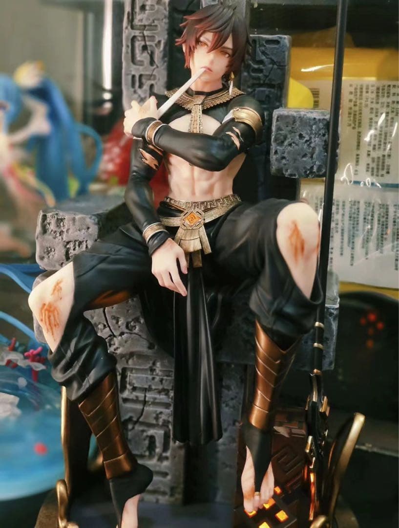 原神 鍾離 钟离 REDstoneフィギュアガレージキット ガレキ スタチュー