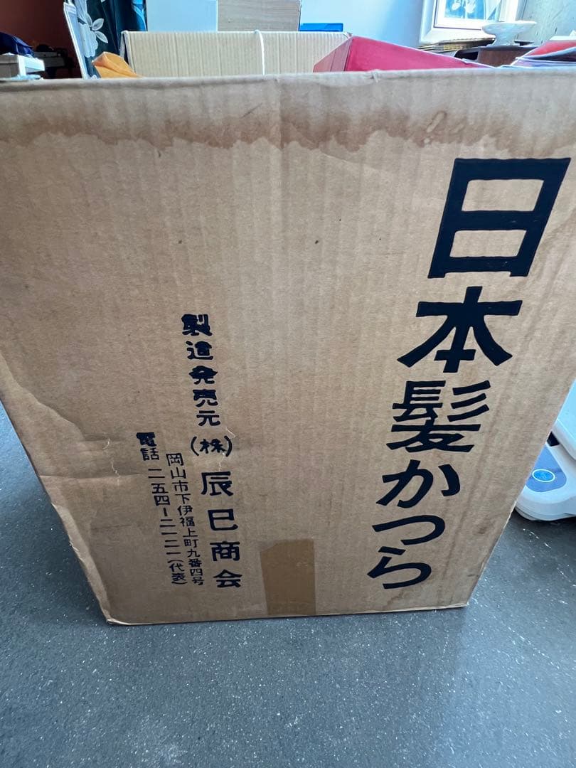 辰巳8号サイズ かんざし付き 辰巳商会 大衆演劇、日本髪かつら、ケース