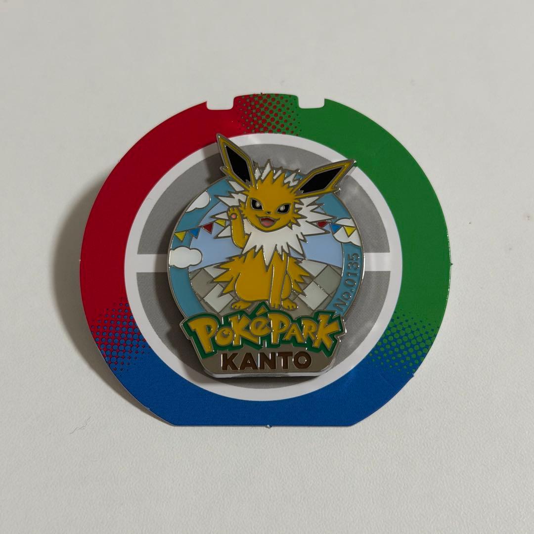 ポケモン ポケパーク カントー 限定 ピンバッジ ピンズ サンダース