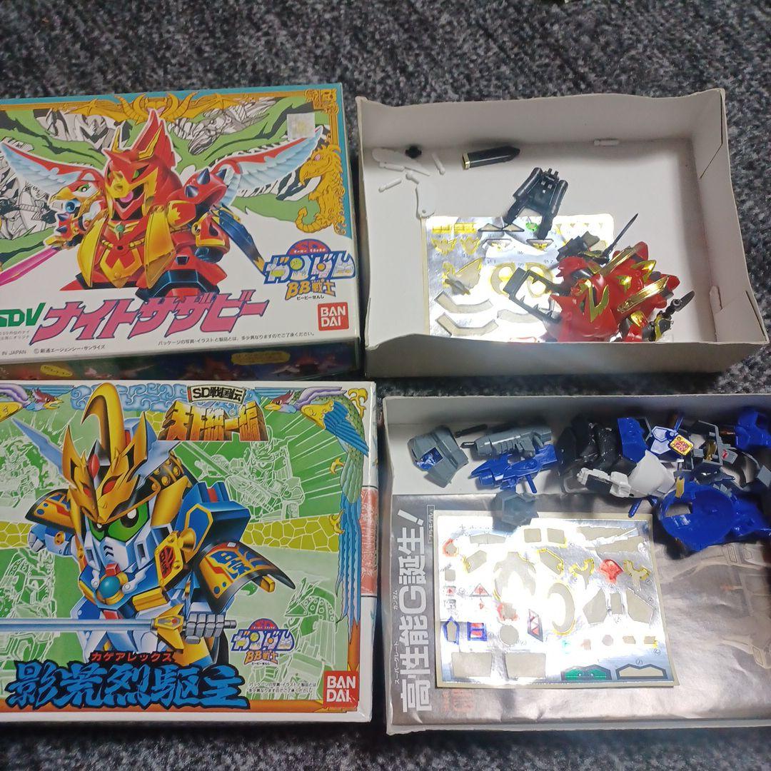 BB戦士 ガンダム sd戦国伝 プラモデル ジャンク 大量 レトロ ② 26箱