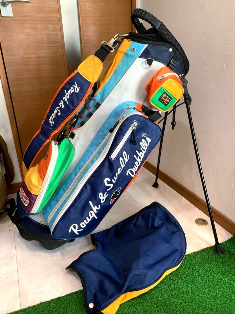 希少　完売　rough&swell ラフアンドスウェル　スタンド　キャディバッグ ラフ&スウェル（rough&swell） スタンドキャディバッグ RSA-17011