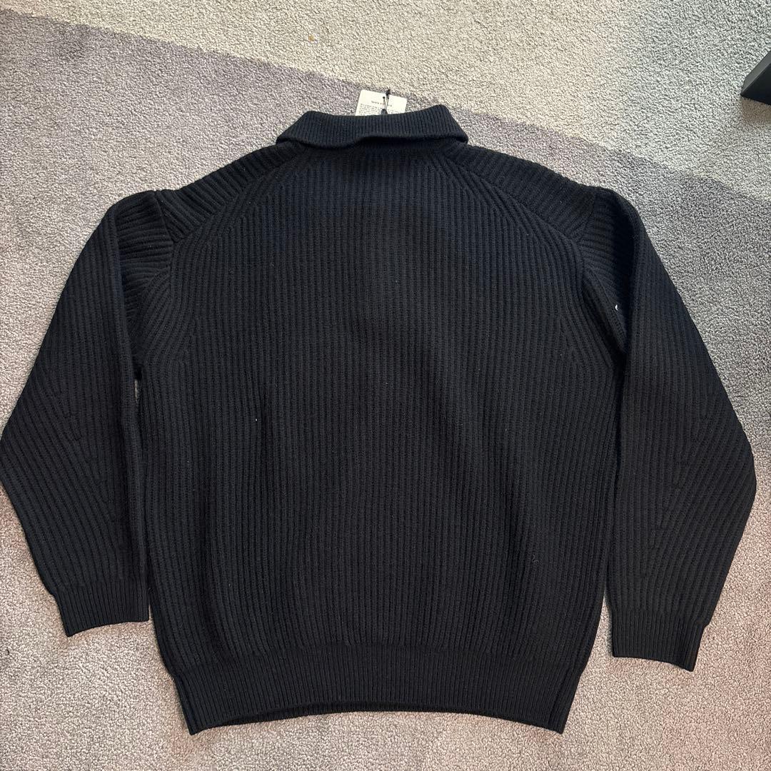 H BEAUTY&YOUTH ウールカシミヤリブ2B ニットポロシャツ - メルカリ