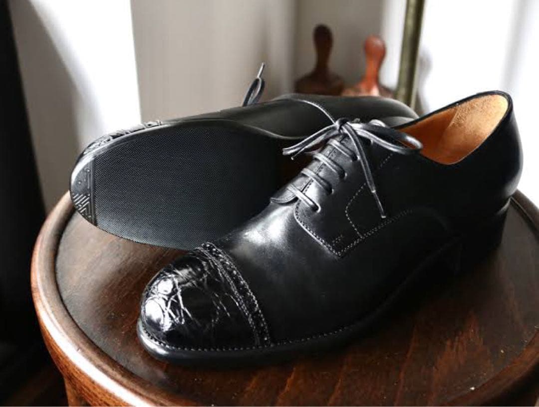 レショップ l'echoppeレユッカスLe Yucca's キャップトゥクロコ - メルカリ