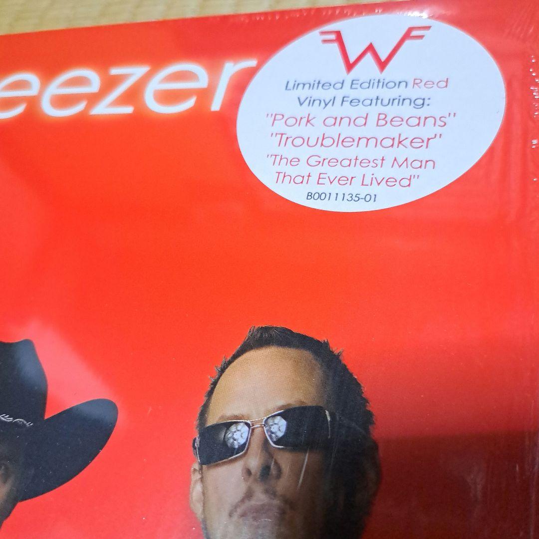 シュリンク付 weezer レコード LP redの通販はau PAY マーケット