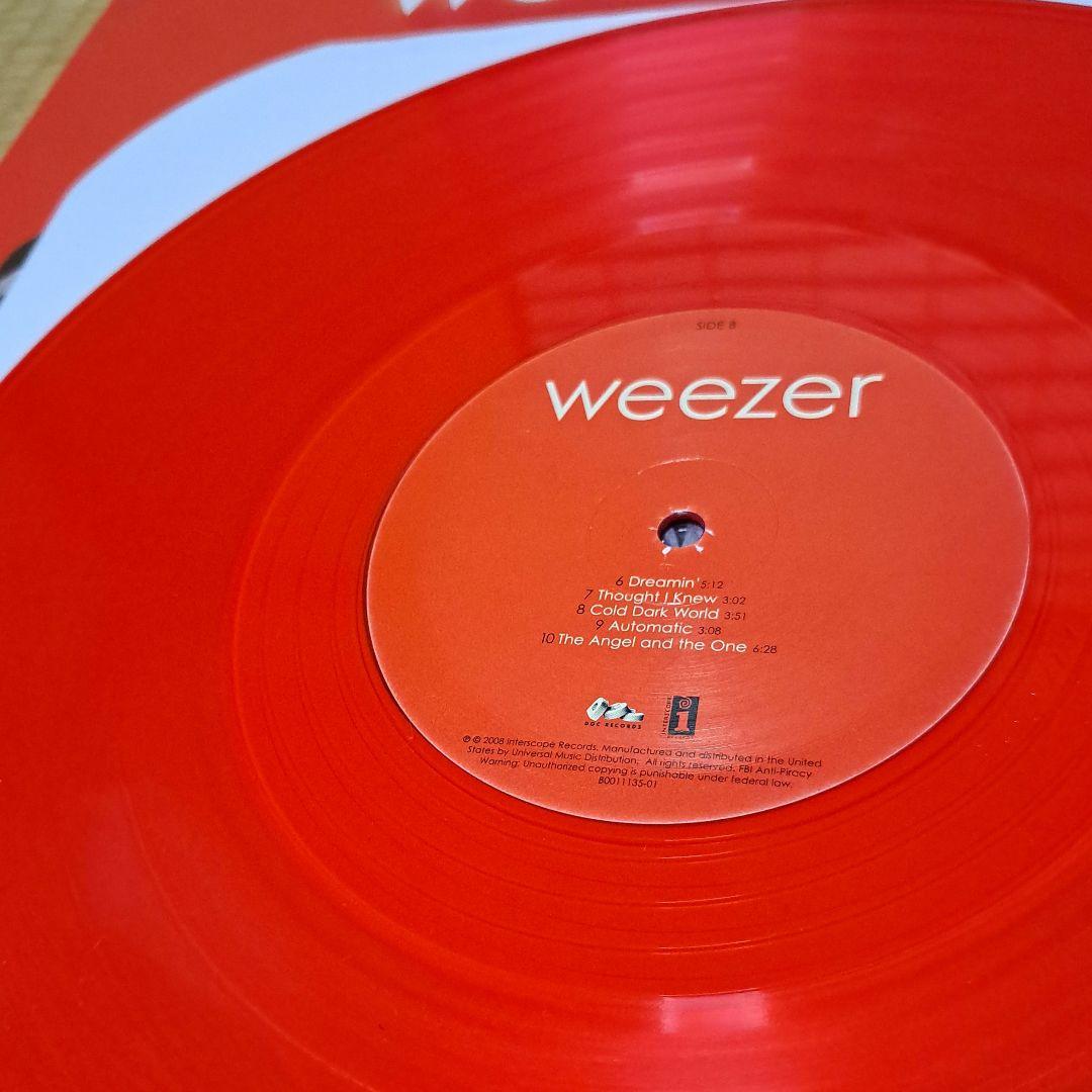 シュリンク付 weezer レコード LP redの通販はau PAY マーケット