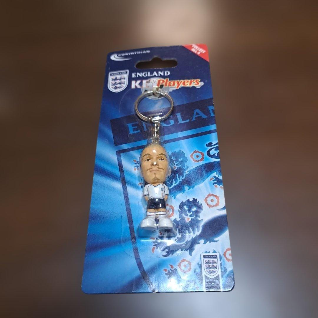 新品】ディビッド・ベッカム キーホルダー イングランド代表 サッカー