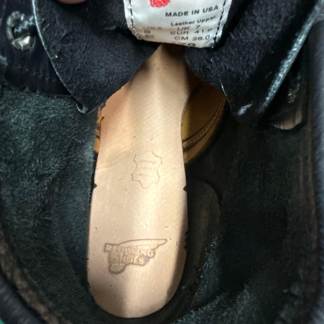 RED WING 8179 黒 モックUS8E USA製 2010年製 箱付き - メルカリ