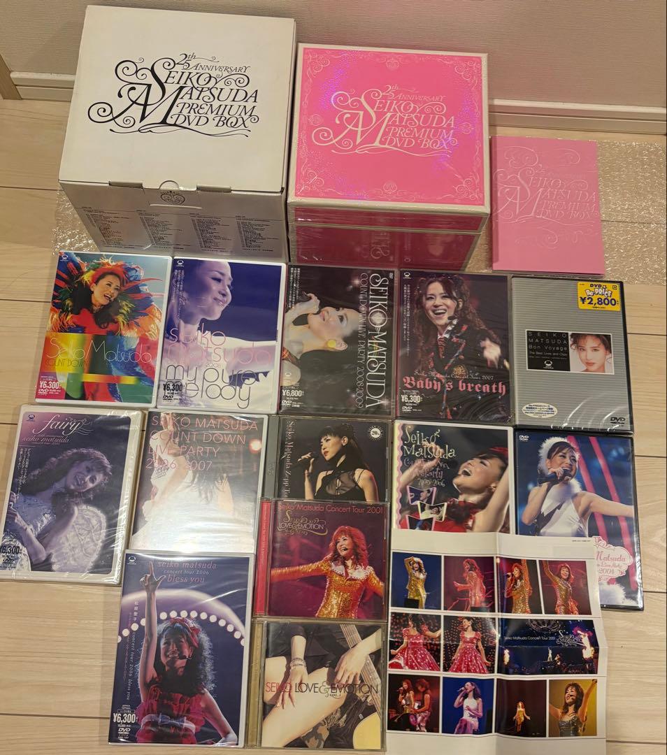 松田聖子 DVD 13枚 まとめ売り コンサート カウントダウン - メルカリ