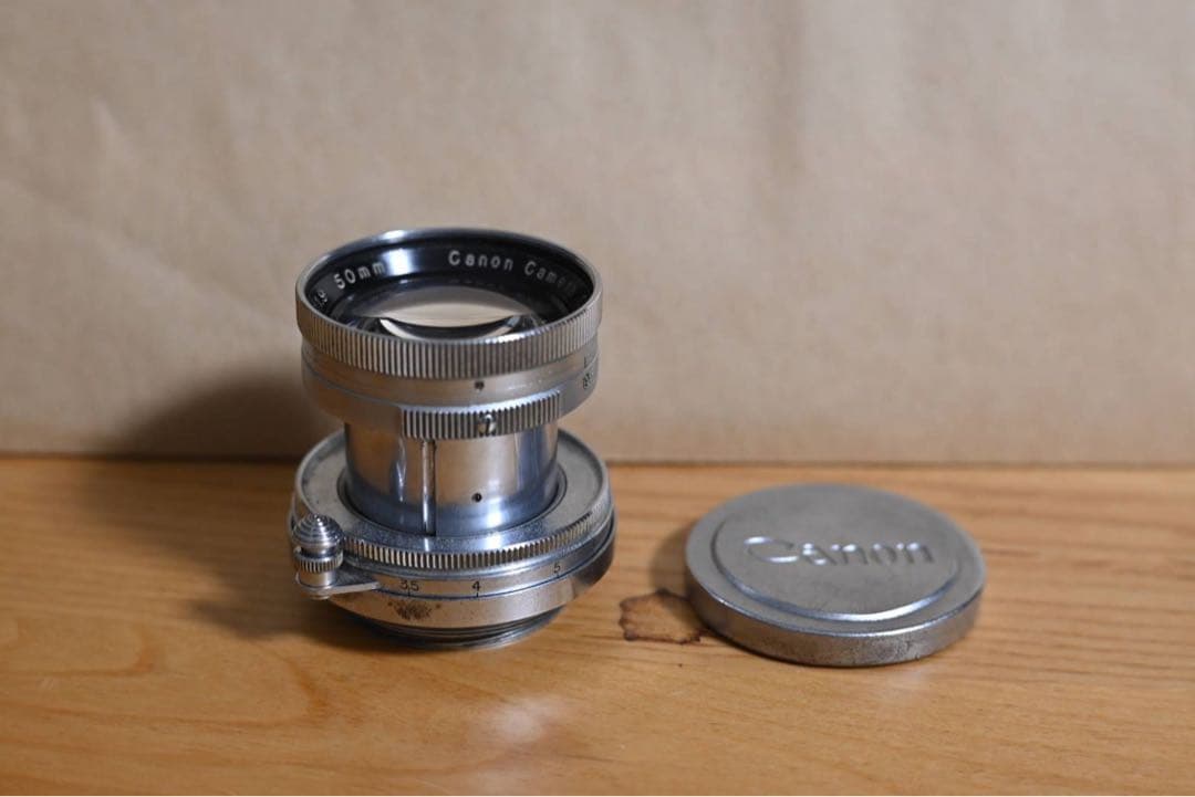 Canon Serenar 50mm F1.9 L39マウント 沈胴 Canon Serenar 50mm f1.9 沈胴 ヤフオクで購入。 - YouTube