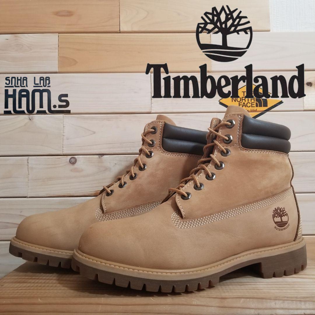 極美品　ティンバーランド　ウィート　防水　ヌバック　プレミアムブーツ　26.5 ティンバーランド Timberland 6インチ プレミアム ウォーター プルーフ