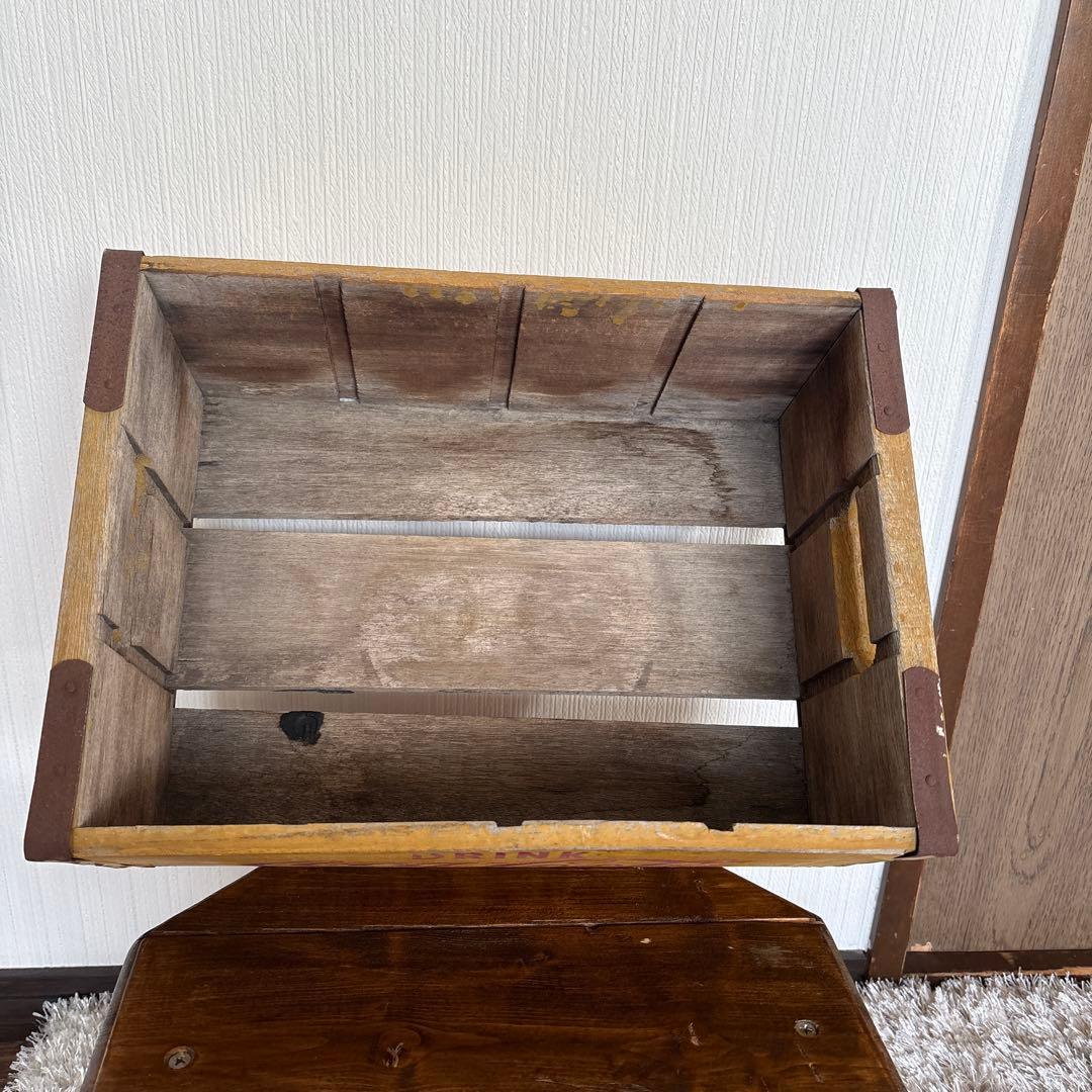 コカコーラ 木箱 昭和レトロ coca-cola ビンテージ (仕切りなし