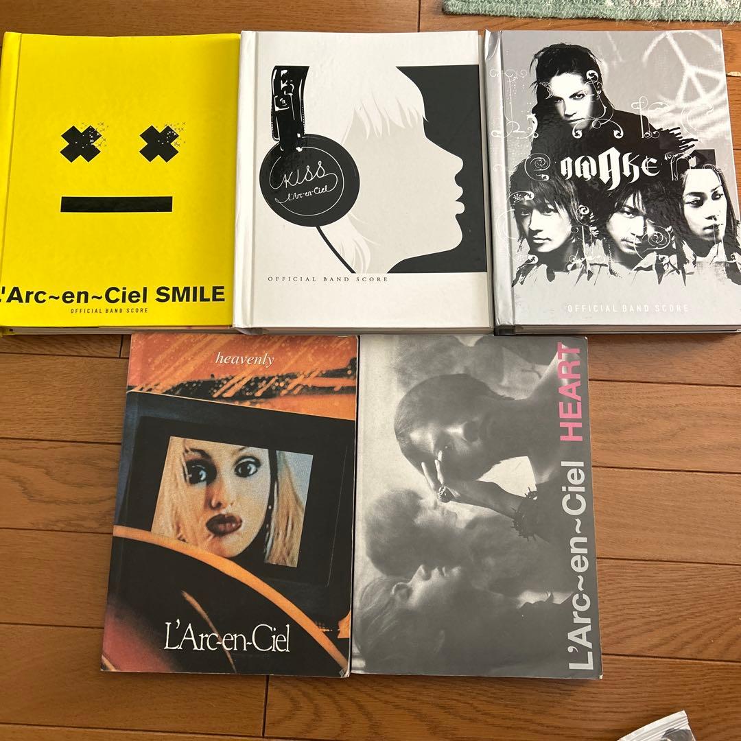 L´Arc～en～Ciel バンドスコア5冊セットの通販｜www.k4fashion.com