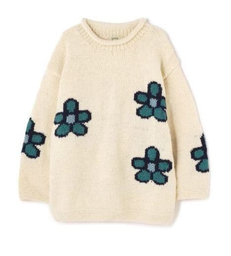macmahon knitting mills Flowers ニット フラワー MacMahon Knitting Mills Roll Neck Knit-Flower