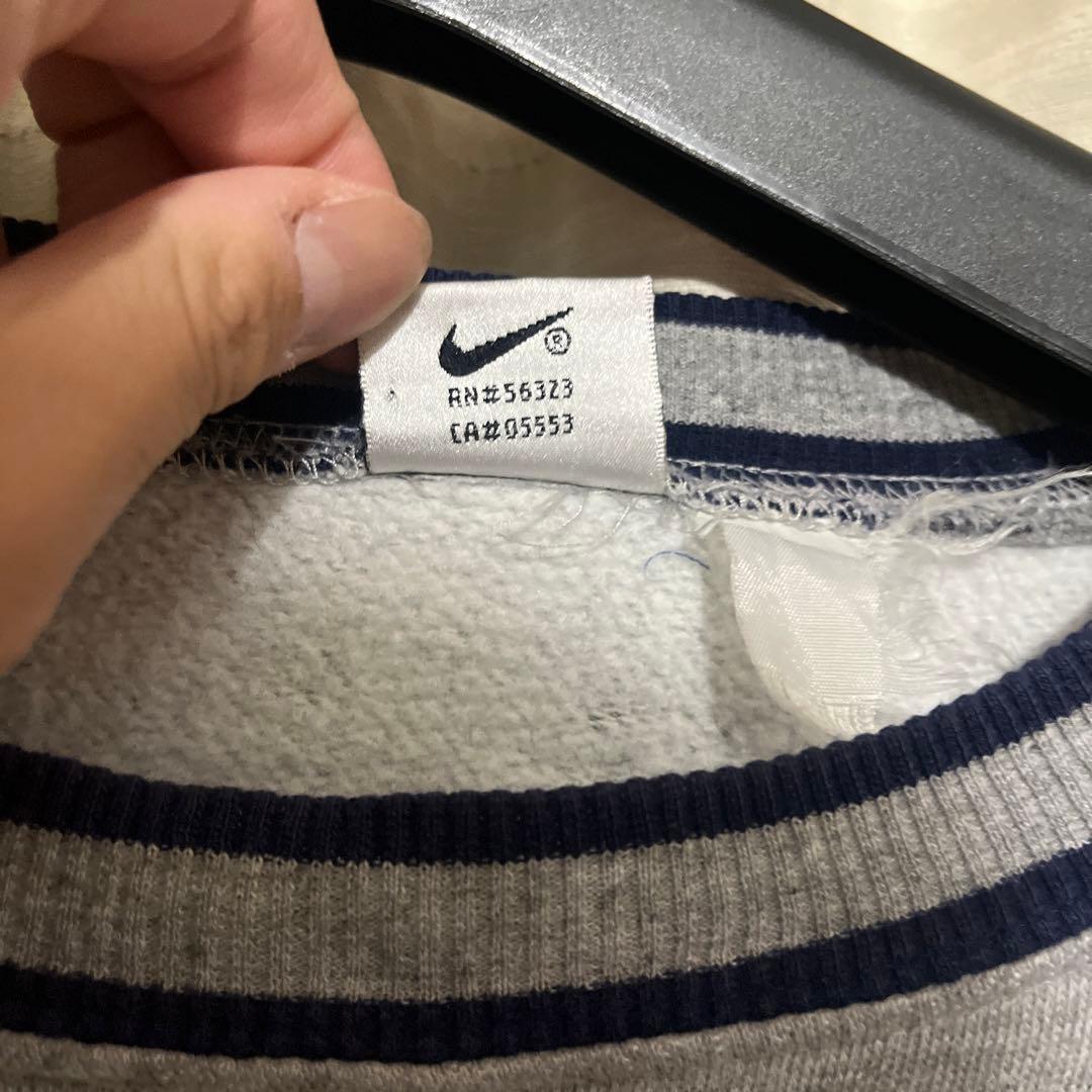 90s 銀タグ ヴィンテージ スウェット NIKE ナイキ グレー トレーナー