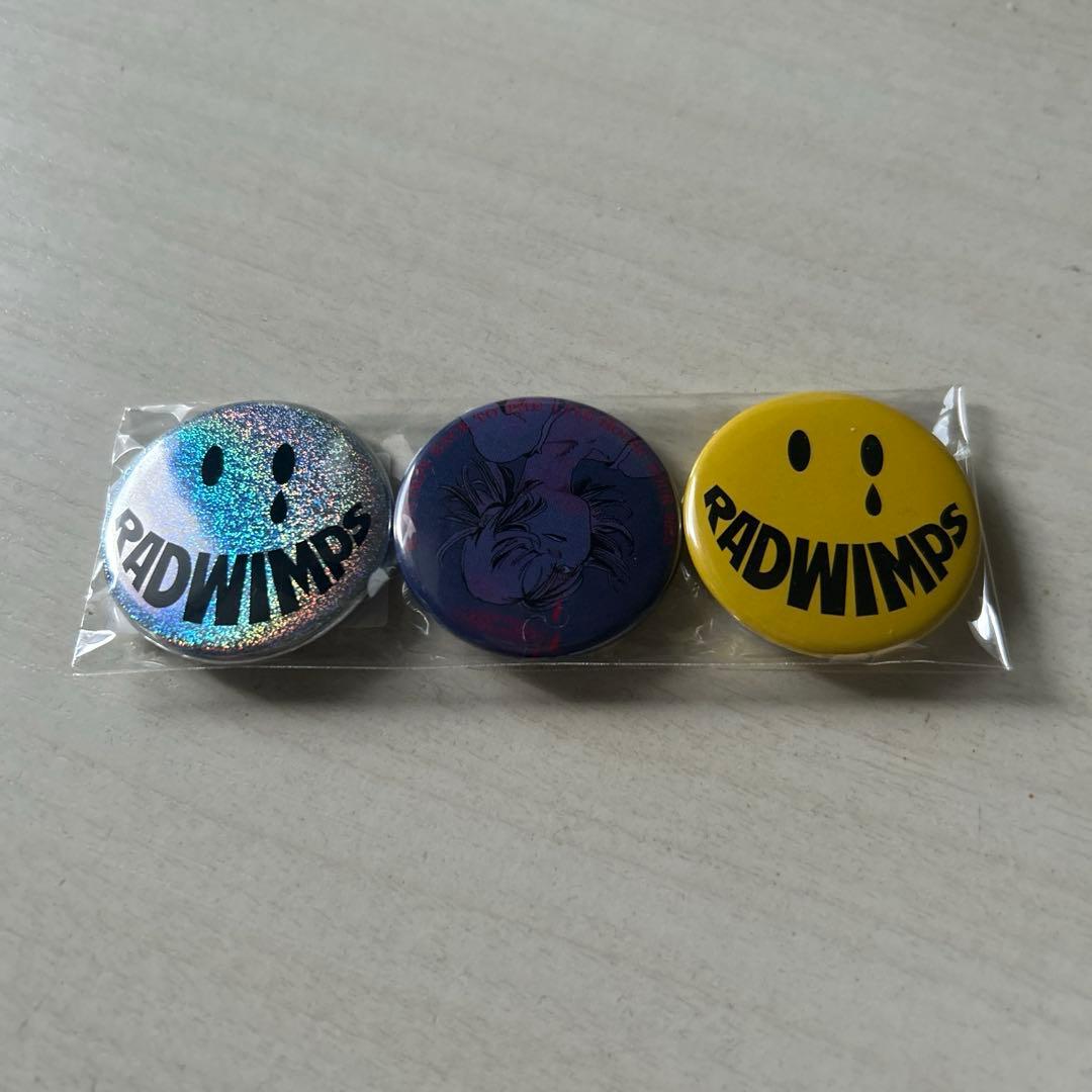 RADWIMPS 缶バッジ 3個セット - メルカリ