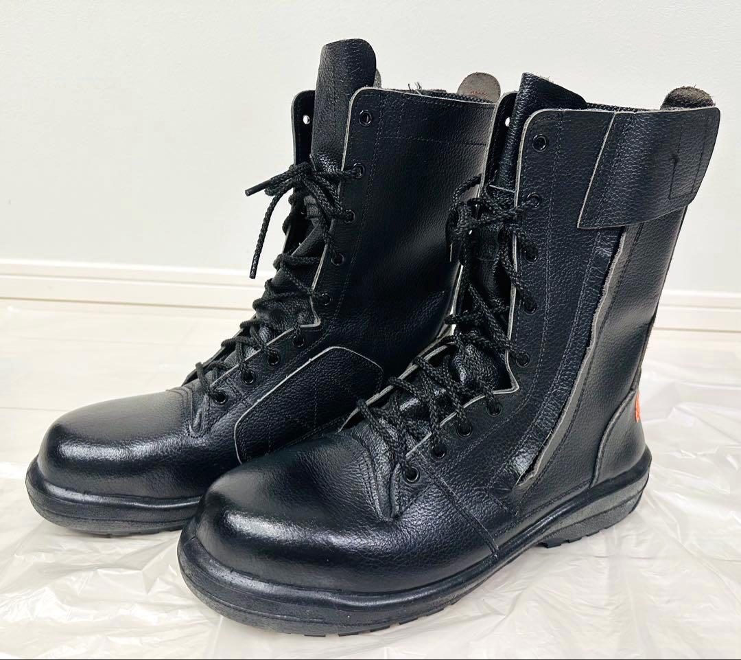 splay　ミドリ安全 消防靴　静電安全靴 ブラック　26.5EEE