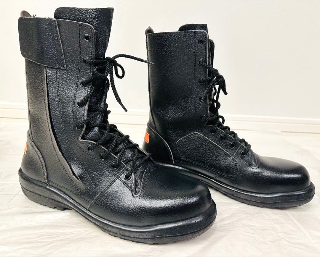 splay　ミドリ安全 消防靴　静電安全靴 ブラック　26.5EEE