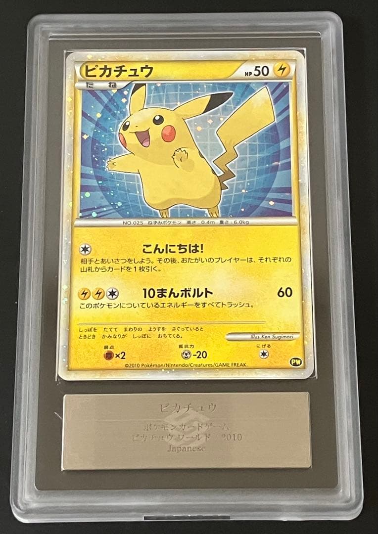 ARS10＋】珍品 ピカチュウ ワールド 日本語 こんにちはピカチュウ