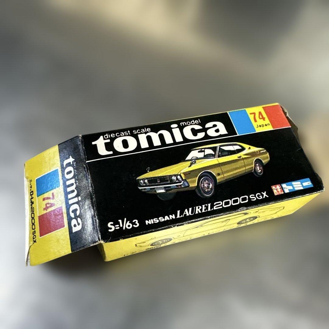 トミカ Nissan Laurel 2000 SGX ミニカーオリジナル黒箱付 トミカ